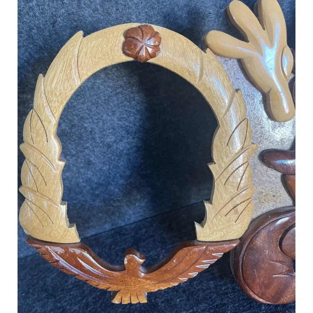 VINTAGE Mickey Mouse Soccer Wooden Picture Frame 14